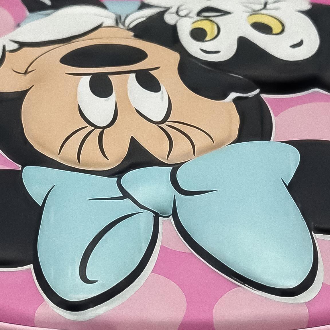 Zaino scolastico per bambini di Minnie Mouse in 3D, realizzato in poliestere ed 5/6