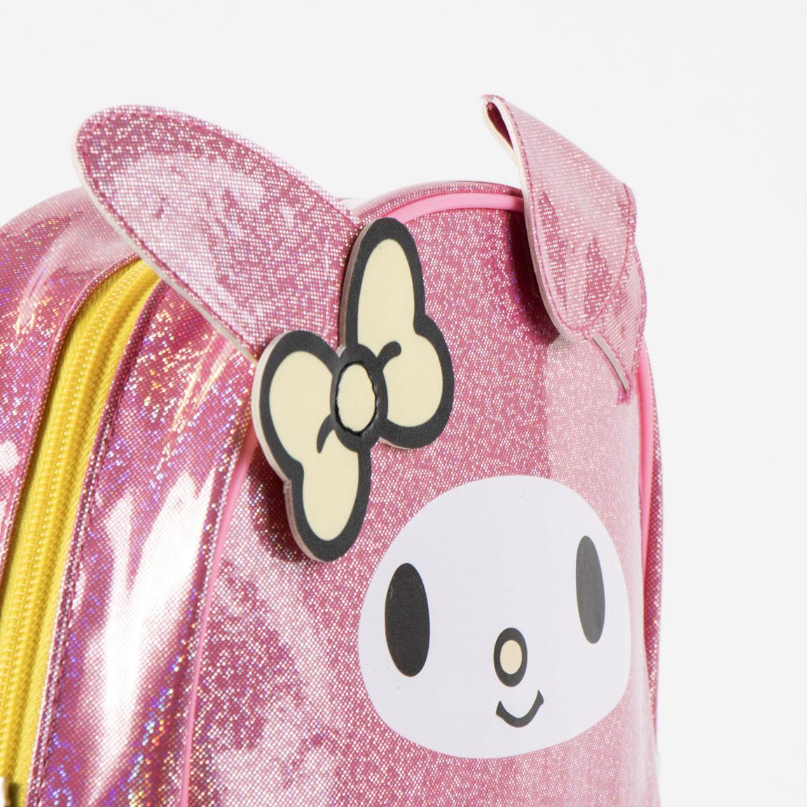 Zaino per bambini Hello Kitty in PU con tasca frontale, rosa 5/6