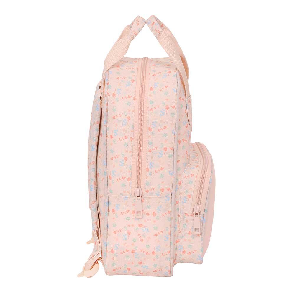Mochila infantil Sophie the Giraffe com bolso frontal, resistente à água, rosa. 3/3