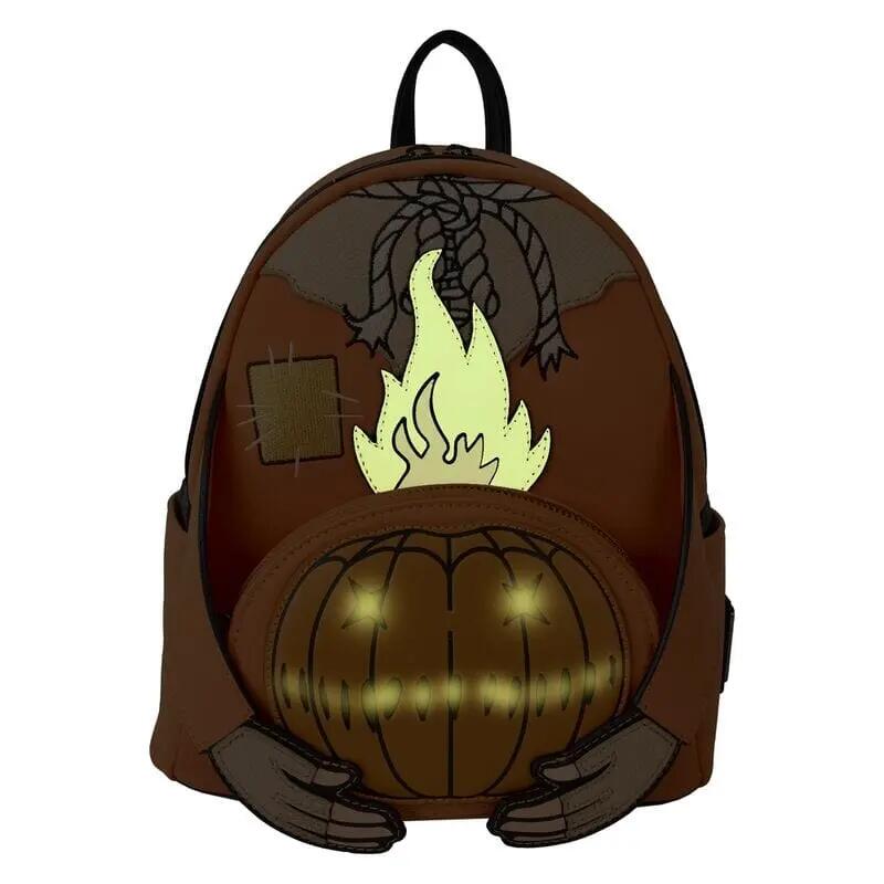 Zaino Sam Trick R Treat per adulti in ecopelle con tasca arancione 2/4