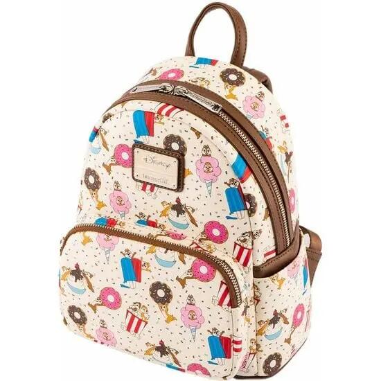 Zainetto per bambini Chip e Dale con tasca frontale, 26 cm, multicolore 3/5