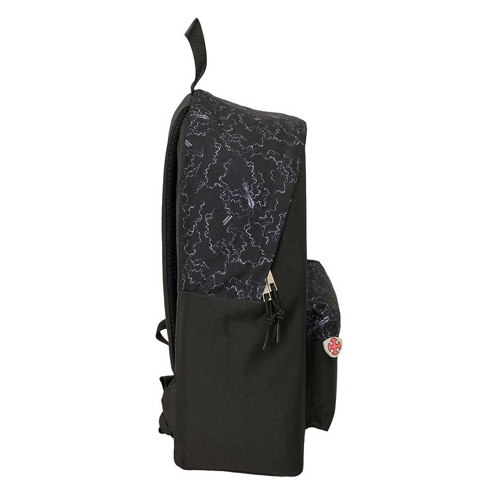 Sac à dos enfant Maîtres de l'Univers avec poche avant - Noir 3/3