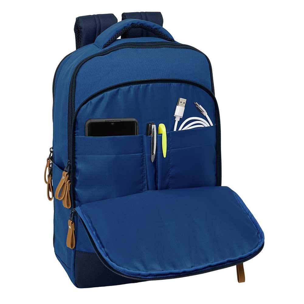 Mochila Octopus para Adultos para Laptop de 15,6" com Porta USB e Suporte para 5/7