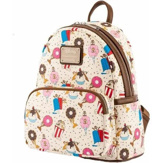 Zainetto per bambini Chip e Dale con tasca frontale, 26 cm, multicolore 2/5