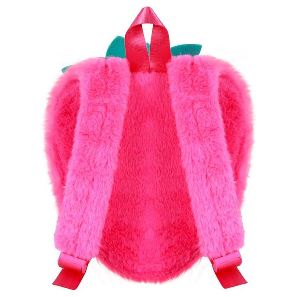 Zaino per bambini Kuromi Hello Kitty and Friends con design a fragole rosa 3/4