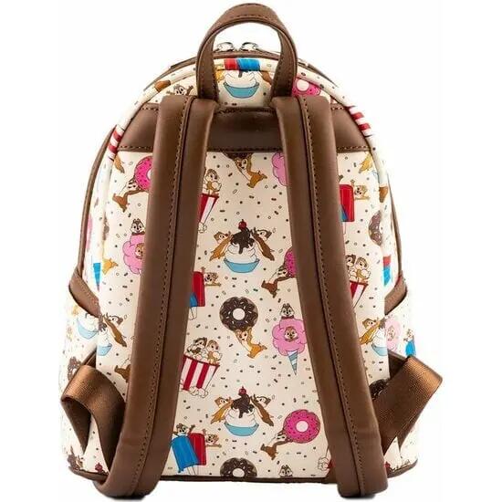 Zainetto per bambini Chip e Dale con tasca frontale, 26 cm, multicolore 5/5
