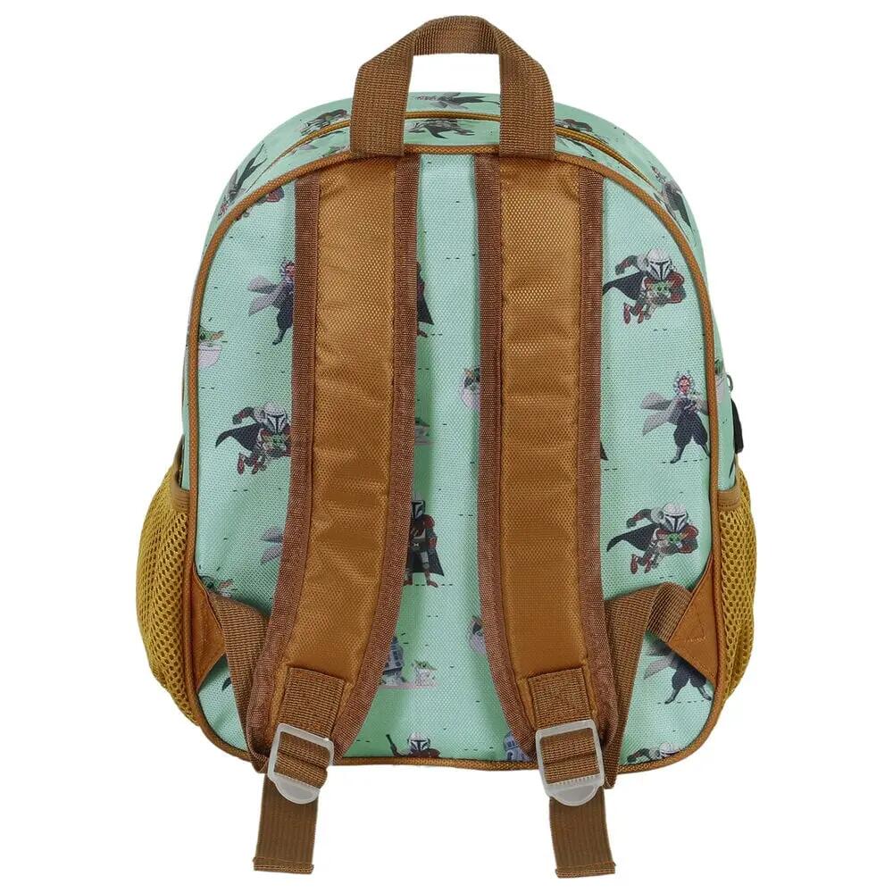 Zaino per bambini Grogu 3D con tasche laterali e cerniera - Blu 4/4