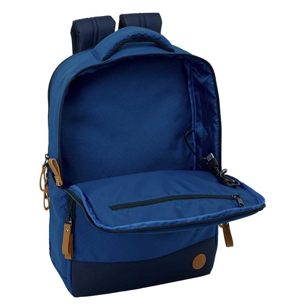 Mochila Octopus para Adultos para Laptop de 15,6" com Porta USB e Suporte para 6/7