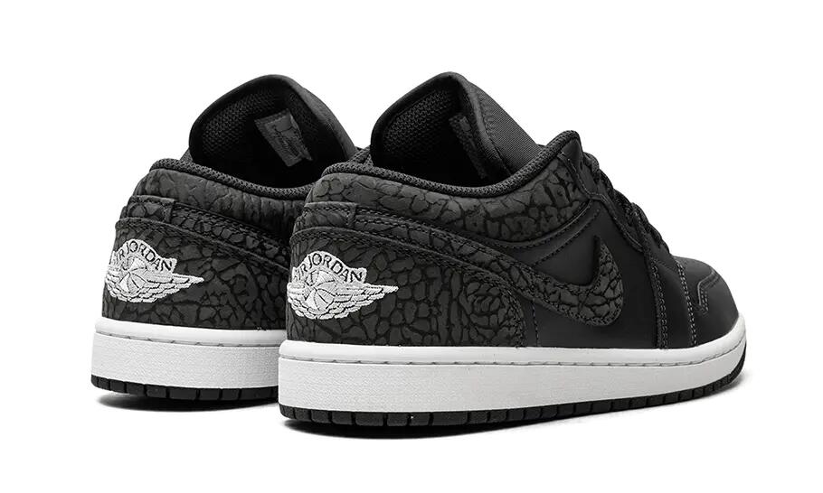 Sportschoenen Air Jordan 1 Low Black Elephant 2/3