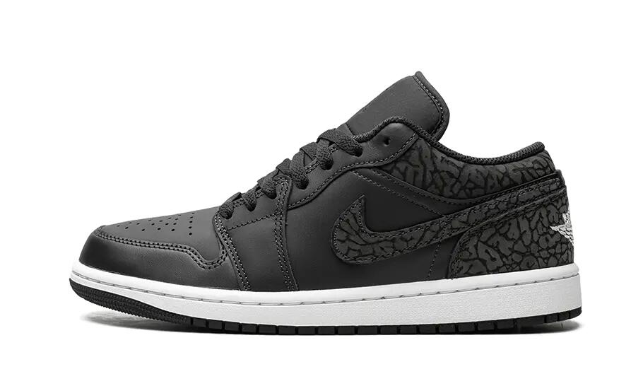 Sportschoenen Air Jordan 1 Low Black Elephant 1/3