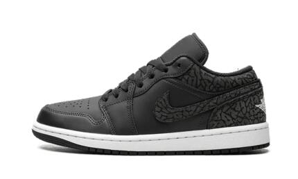 Sportschoenen Air Jordan 1 Low Black Elephant
