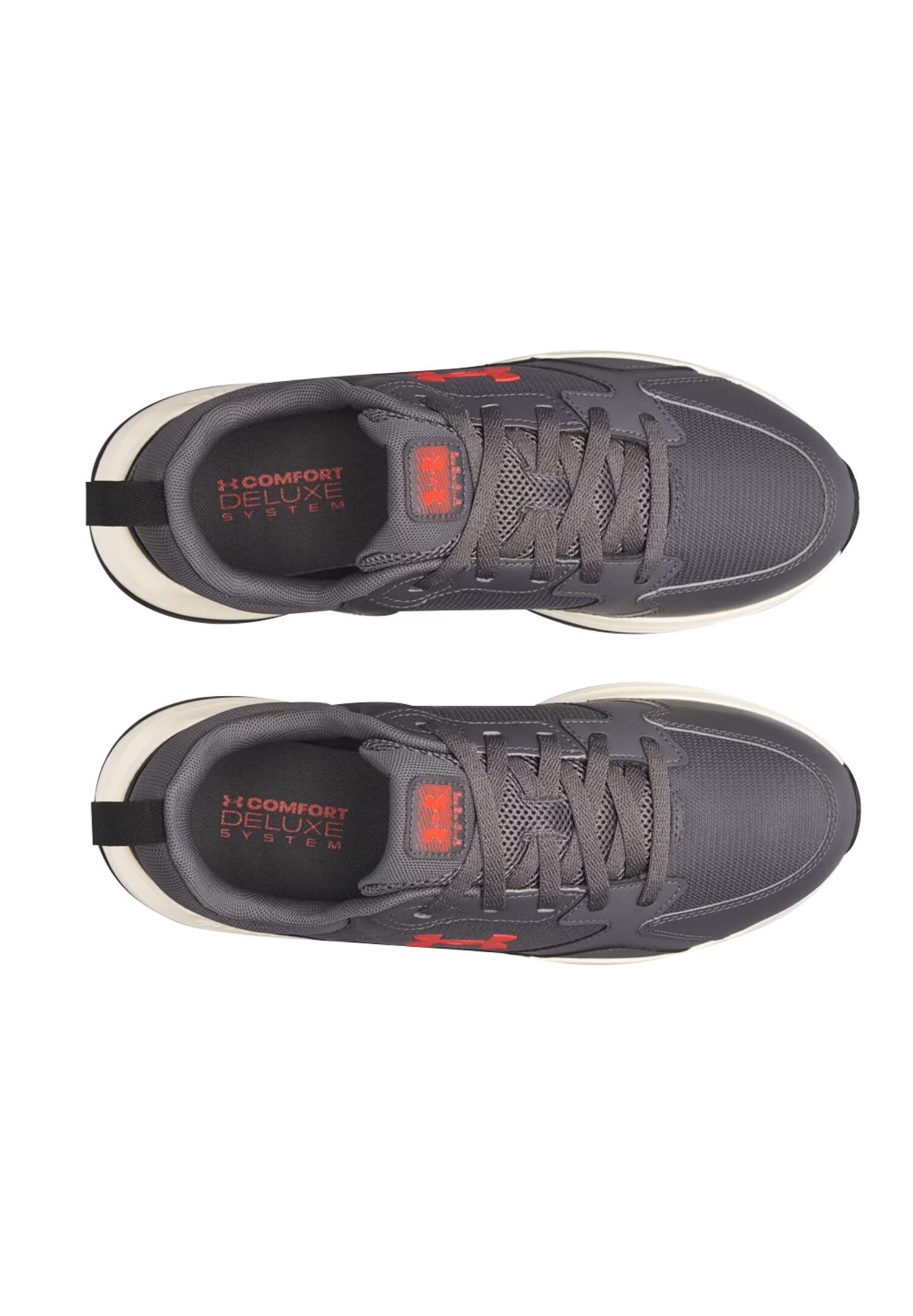 Under Armour Charged Edge Fitnessschuhe Sneaker Herren 3026727 026 Grey/White 4/14