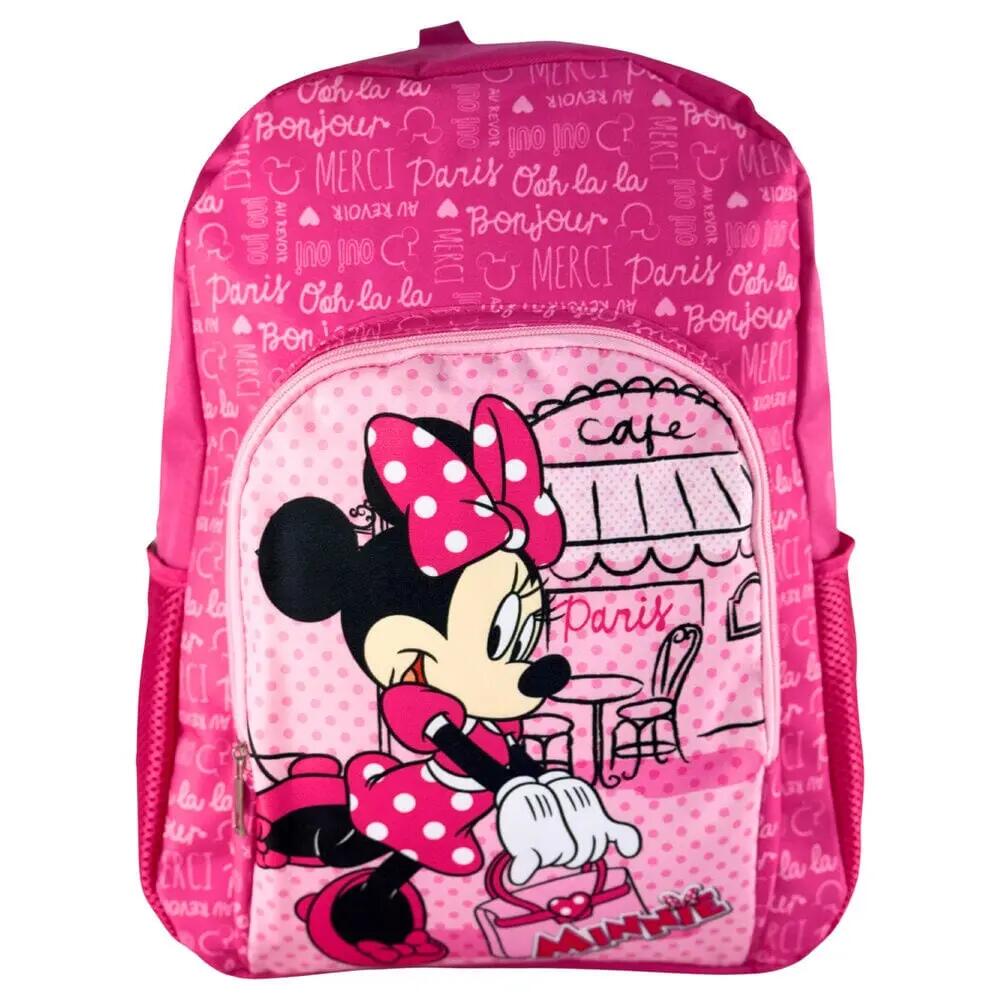 Minnie Paris Kinder-Schulrucksack 40 cm mit Vordertasche Rosa 4/4