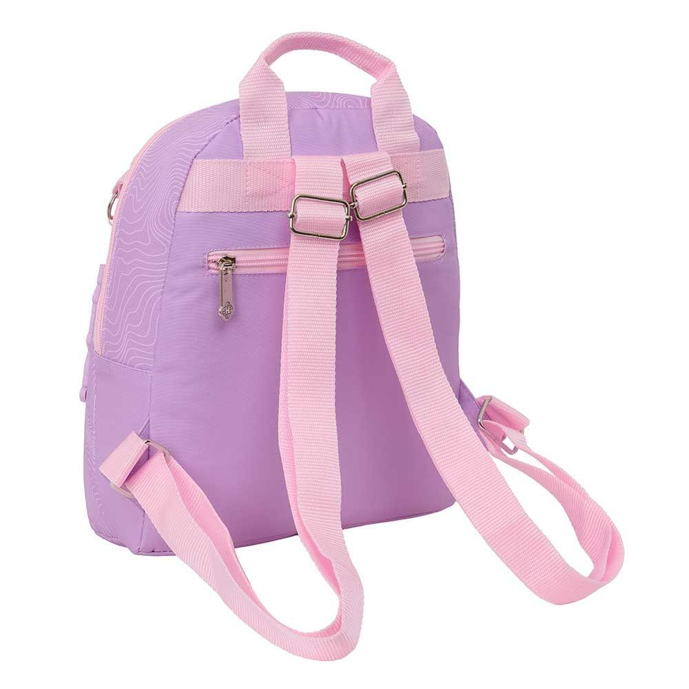 Mini sac à dos K-Pop Demon Hunters pour enfants avec poche avant, lilas 2/4
