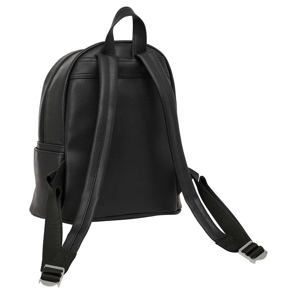 Mochila infantil mini K-Pop Demon Hunters com bolso frontal - Preta 2/3