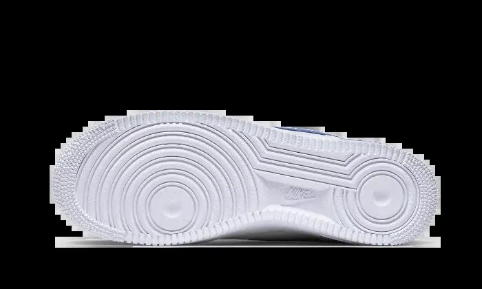 Scarpe - basse, swoosh ritagliato - air force 1 '07 fm - bianco/game royal 2/3