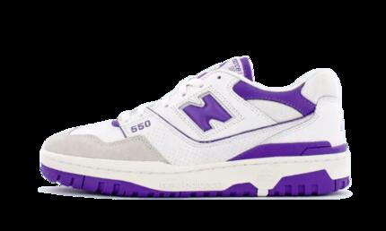 New Balance 550 White Purple