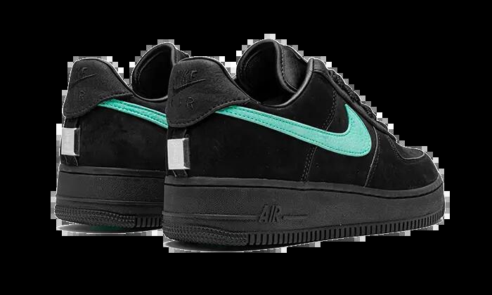 Scarpe - casual - unisex - air force 1 low - nero/tiffany blue 2/4