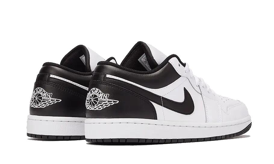 Air Jordan 1 Low White Black 2/3