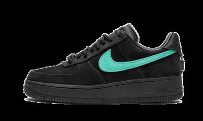Schoenen - lifestyle - heren - air force 1 low sp - zwart/tiffany blue