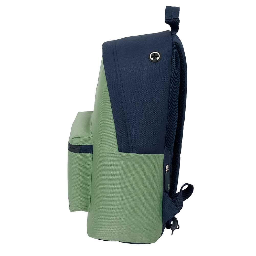 Octopus 14,1″ Laptop-Rucksack für Erwachsene mit Vordertasche – Grün 3/4