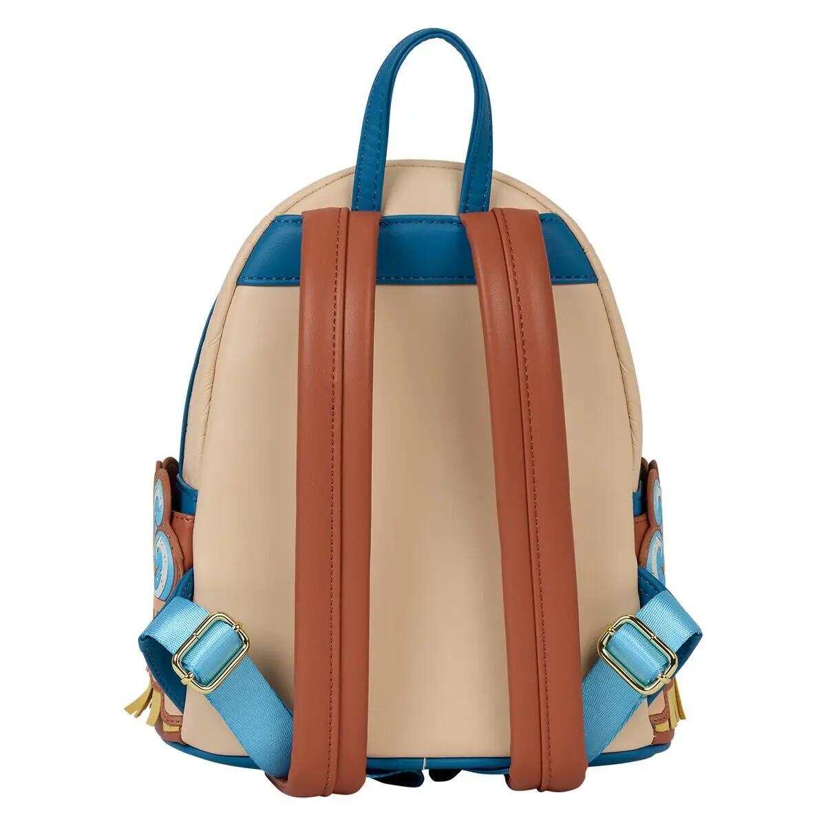 Vaiana Kinderrucksack mit Reißverschluss und 3D-Details, 26 cm, mehrfarbig 5/5