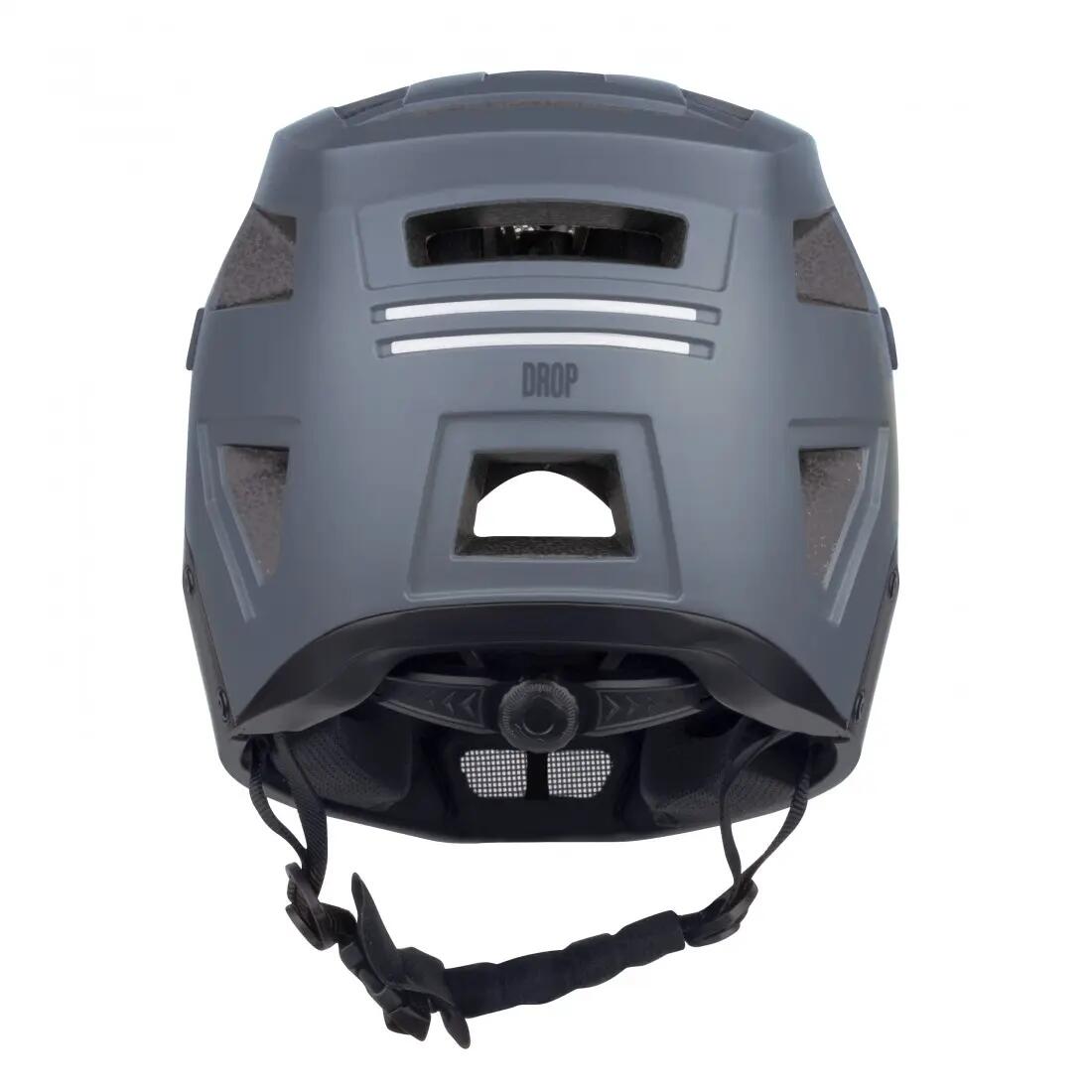 Casca Force DROP downhill, gri-negru S-M (55-58 cm) 4/5