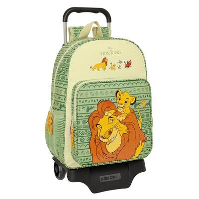 Zaino per bambini Mufasa per laptop da 141″ con tasca frontale - Verde