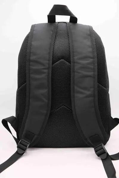 Mochila infantil Wednesday em poliéster com compartimento para laptop e bolso 4/5