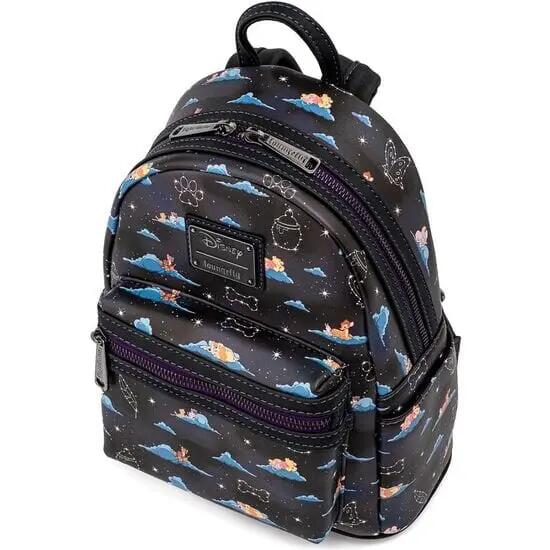 Zaino per bambini Classic Clouds con tasca frontale, 26 cm, nero. 3/3