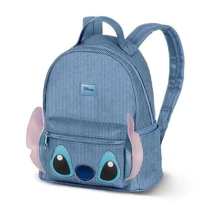 Sac à dos Minnie Mouse pour adulte avec poche avant, en cuir végétalien, rose
