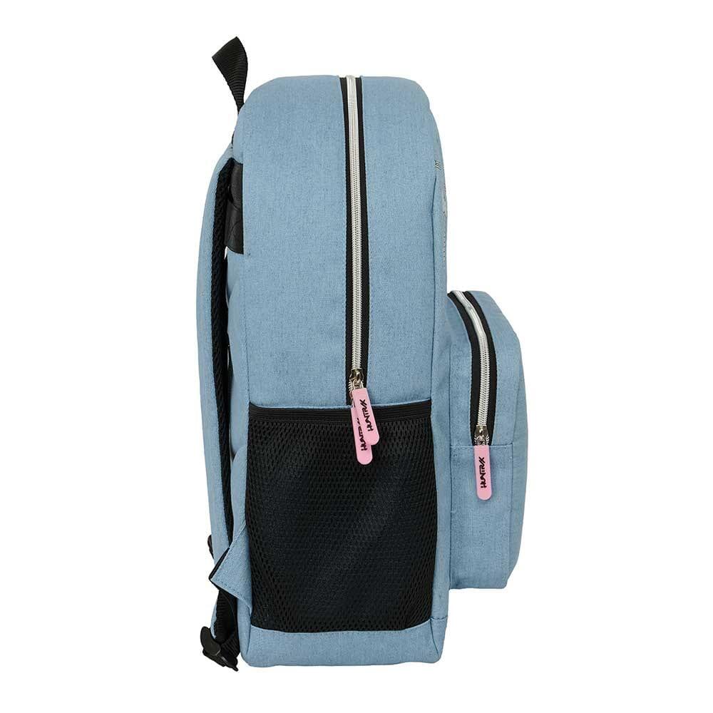 Mochila escolar infantil Huntr/X, adaptável a carrinhos, com bolso frontal 3/3