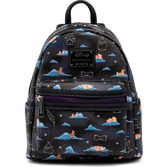 Sac à dos enfant Classic Clouds avec poche avant, 26 cm, noir