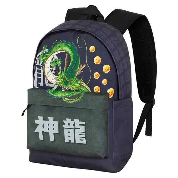 Zaino per bambini Dragon Ball Shenron 44x30x18 cm con tasca frontale Blu 2/3