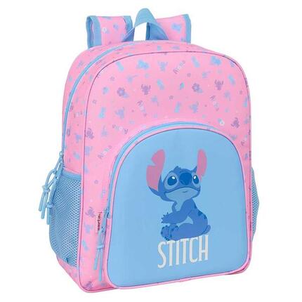 Sac à dos Stitch 3D pour enfants avec porte-bouteille et bretelles rembourrées