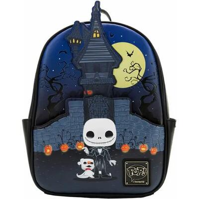 Zaino Wish 3D per bambini con cerniera e tasche laterali in rete viola