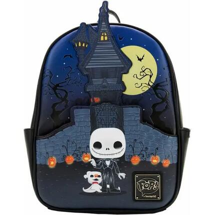 Sac à dos Minnie Mouse pour adulte avec poche avant, en cuir végétalien, rose