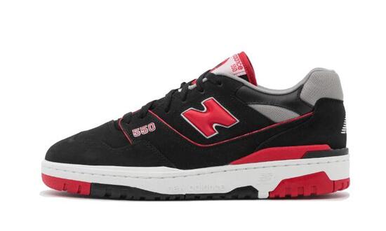 Zapatillas 550 Black Red