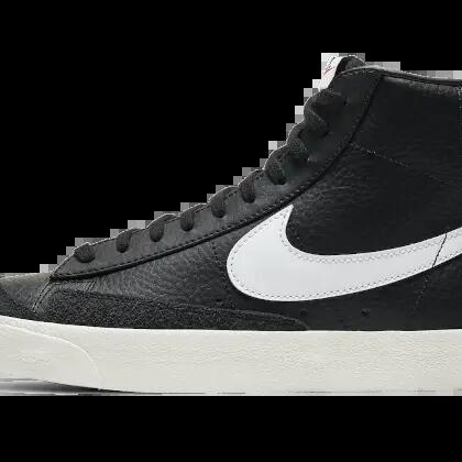 Unisex - Lifestyle - Shoes - Leather - Blazer Mid '77 - Black/Sail