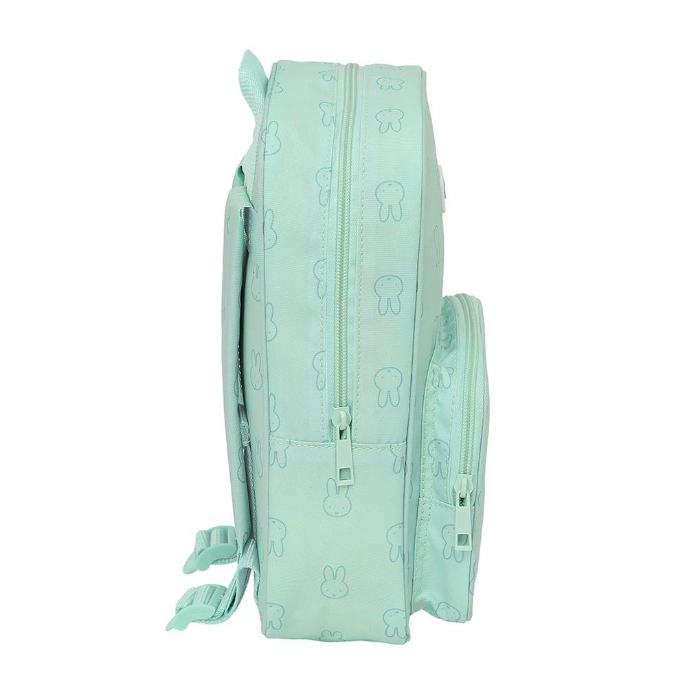 Mochila infantil Miffy reciclada e repelente à água com bolso frontal, cor 3/3