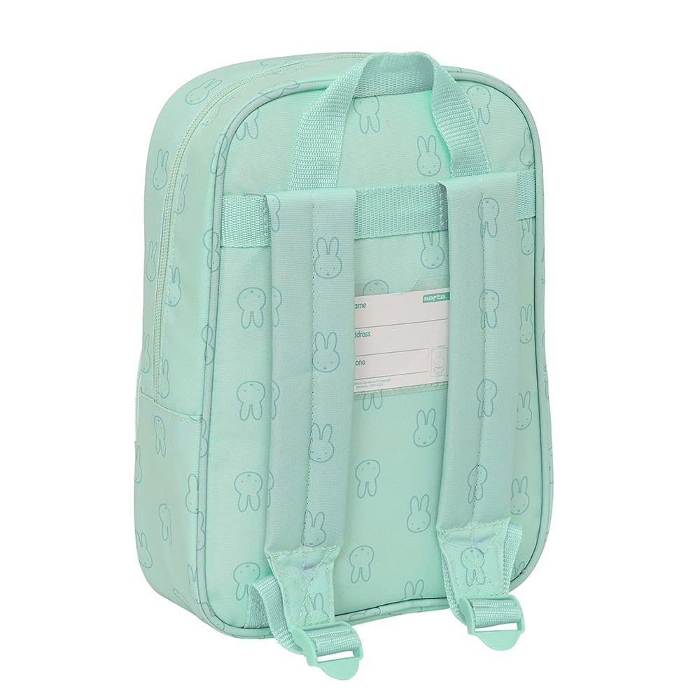 Mochila infantil Miffy reciclada e repelente à água com bolso frontal, cor 2/3