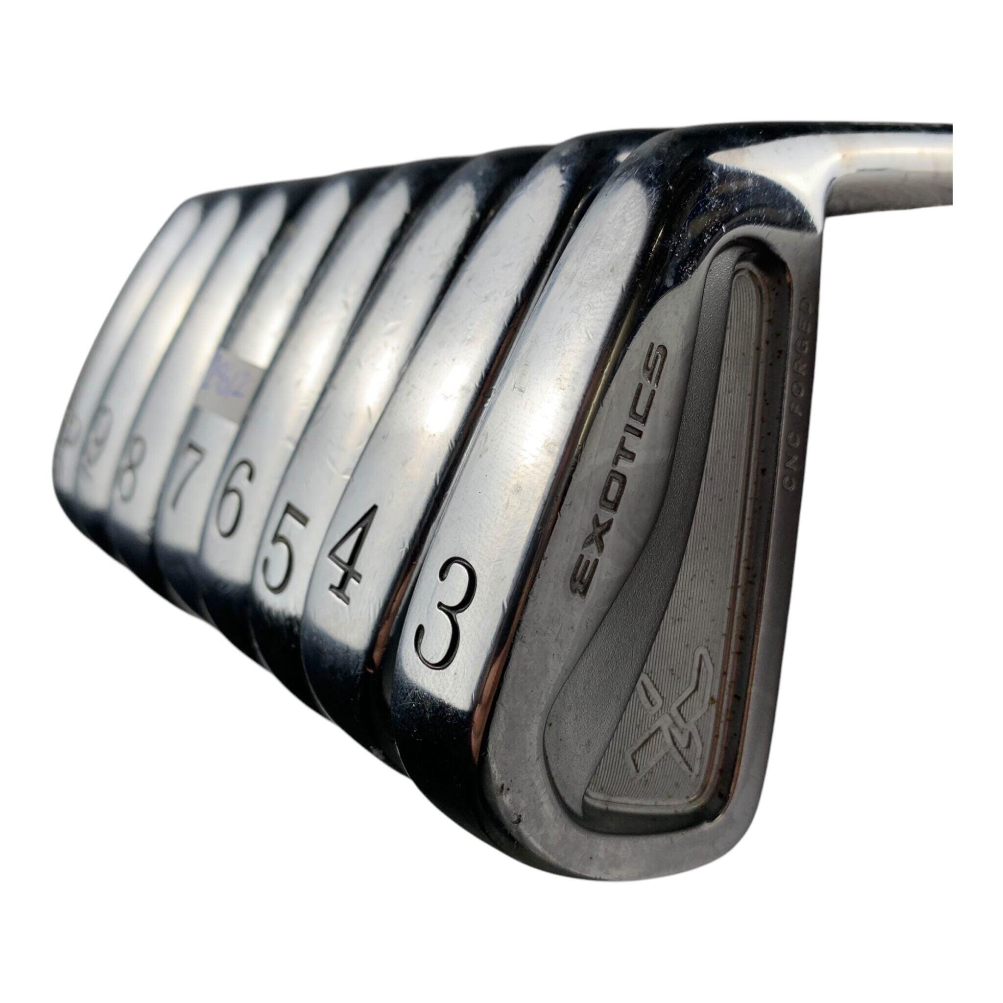 Exotics Tour Edge Forged IJzerset / Flex Stiff / 3-PW / Staal 3/6