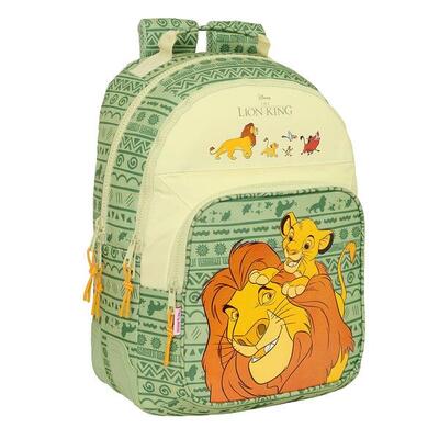 Zaino per bambini Mufasa per laptop da 141″ con tasca frontale - Verde