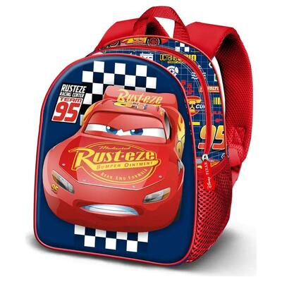 Zaino Wish 3D per bambini con cerniera e tasche laterali in rete viola