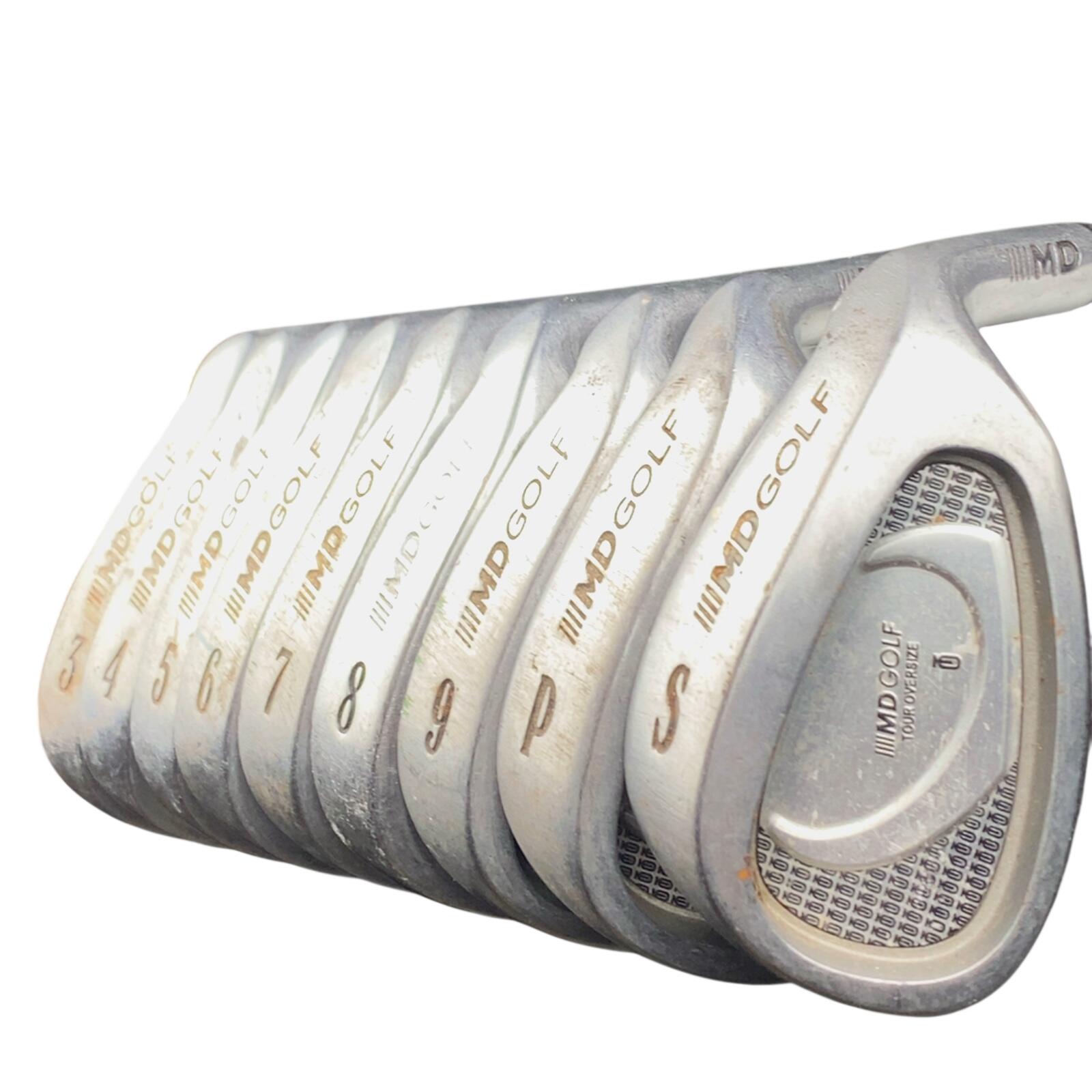 MD Golf Tour Oversize IJzerset / 3-PW+SW / Flex Regular / Staal 3/7