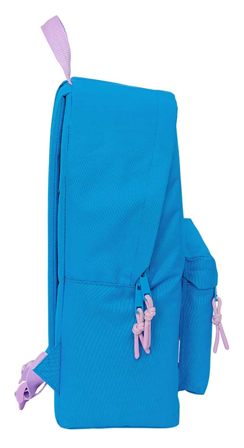 Zaino Stitch Hawaii per bambini con tasca frontale e spallacci imbottiti - Blu 3/3