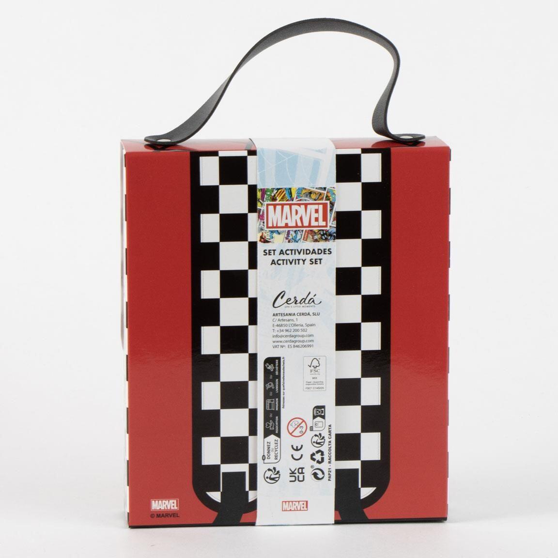 Sac à dos en papier Spiderman pour enfants, kit de coloriage avec feutres 6/6