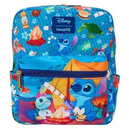 Sac à dos Stitch 3D pour enfants avec porte-bouteille et bretelles rembourrées