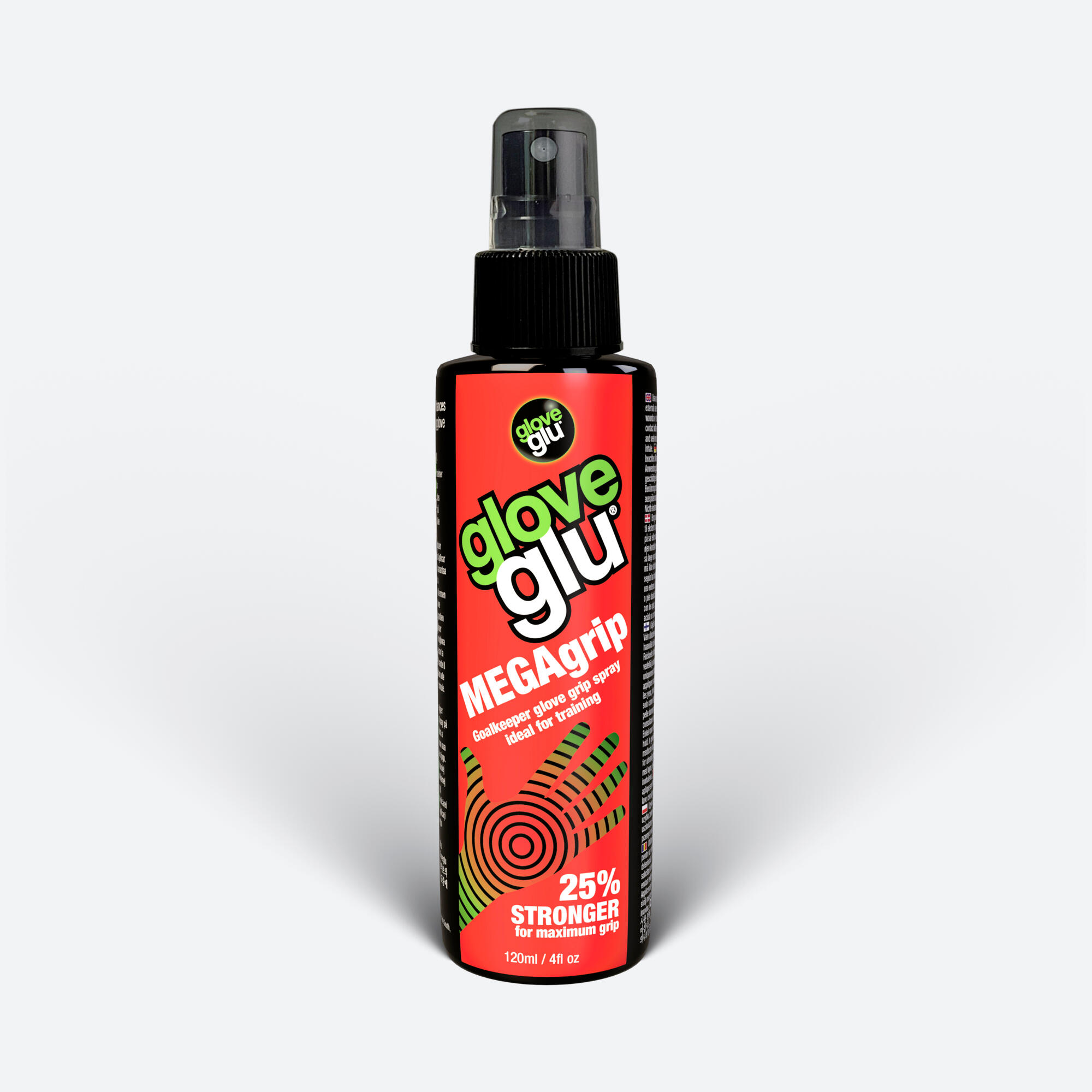 Spray per la Presa Calcio GloveGlu MegaGrip Pouch Liquido per Guanti 120ml 2/4