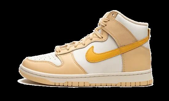 Schoenen - lifestyle - dunk high - hoge enkelsupport - pale/sail